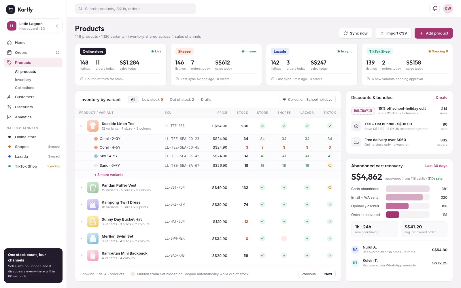 Online Store Pro — example
